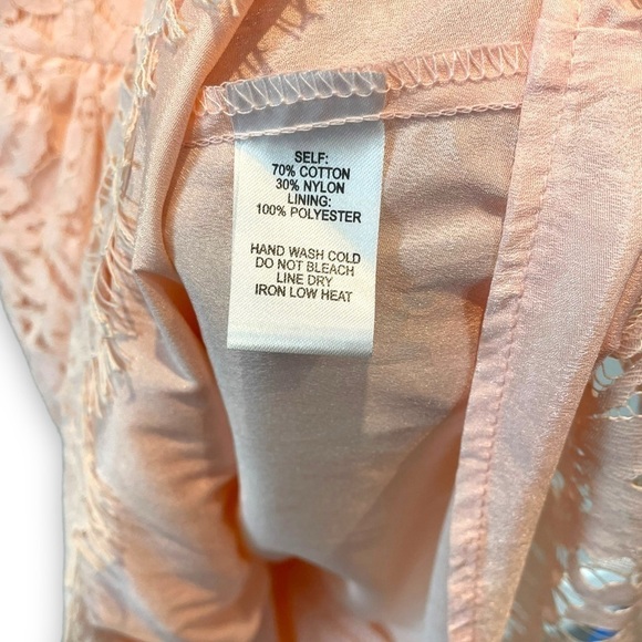 LULUS In This Moment Blush Pink Lace Sleeveless Dress | Bridesmaid | Size Medium - Picture 9 of 11